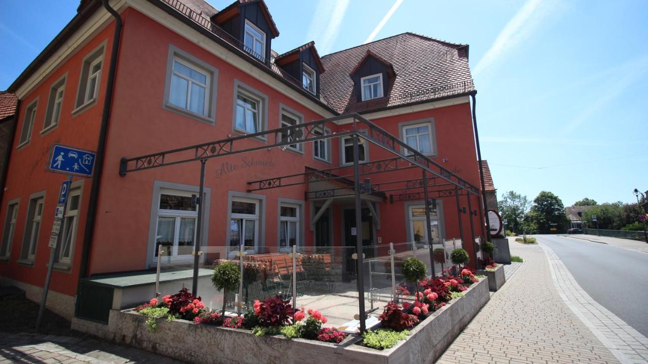 Alte Schmiede Dettelbach Hotel Eksteriør billede