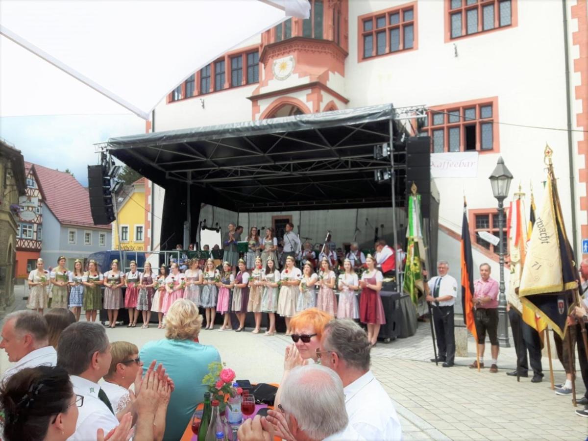 Alte Schmiede Dettelbach Hotel Eksteriør billede